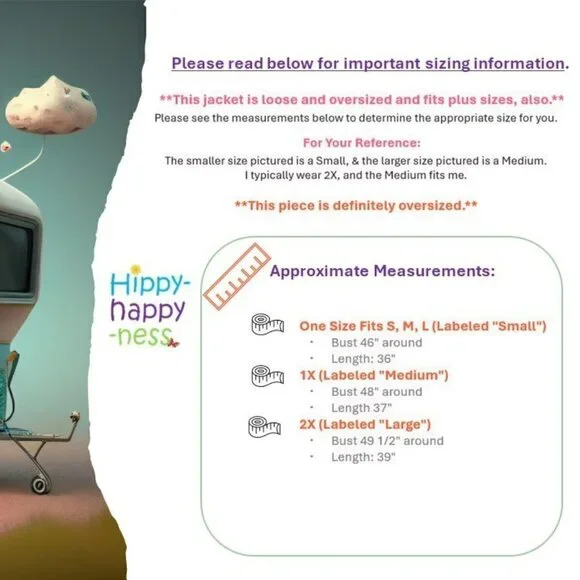 POL Shacket Jacket Oversized Plaid Hoodie Beige Orange Green - Picture 5 of 10